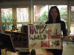 The local librarian at the West Vancouver Library