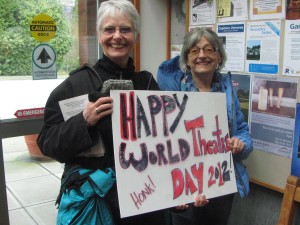Ginnie & Doris who love theatre! (gave good life tips too!)