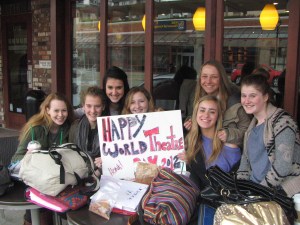 These gals were such fun. It's the middle one's birthday, too!