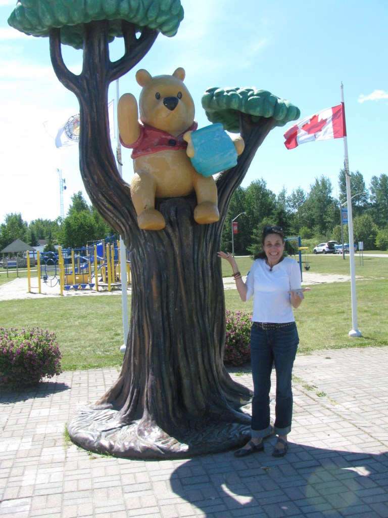 "Winnie comes from White River!!"