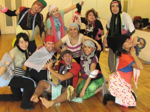 Fernanda's bouffon class